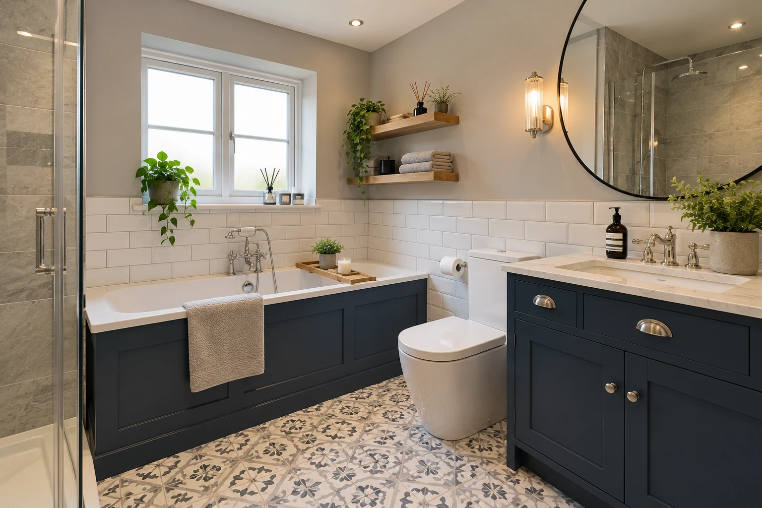 Bathroom refurbishment in Harewood